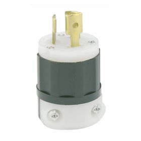 Leviton 4770-C Industrial Grade Plug 15 Amp, 277 Volt