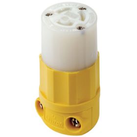 Leviton 47CM-29C Industrial Grade Connector 15 Amp, 125 Volt