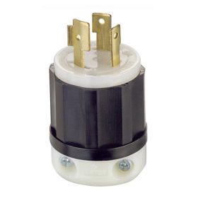 Leviton 4880-C Industrial Grade Plug 15 Amp, 250 Volt 3-Phase