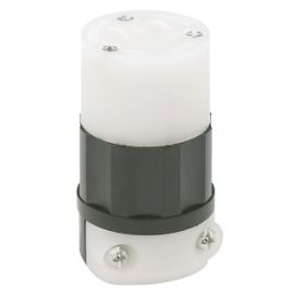 Leviton 5869-C Industrial Grade Connector 15 Amp, 125 Volt