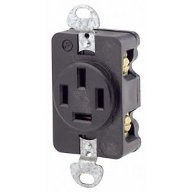 Leviton 7250-FR Industrial Grade Power Receptacles 20 Amp, 120/208 Volt