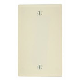 Leviton 78014 Blank Wallplate, Standard Size, Gang 1, Light Almond