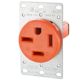 Leviton 8450-IG Industrial Grade Power Receptacles 50 Amp, 250 Volt