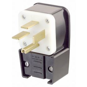 Leviton 8452-P Industrial Grade Power Angle Plug 50 Amp, 250 Volt