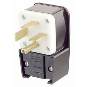 Leviton 8462-P Industrial Grade Power Angle Plug 60 Amp, 250 Volt