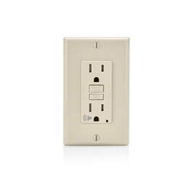 Leviton GFTA1-T Self-Test Audible GFCI Receptacle, 15 Amp, 125 Volt, 5-15R NEMA