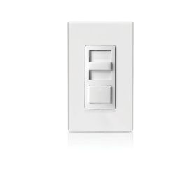 Leviton IPL06-10Z IllumaTech Universal Incandescent Slide Dimmer, 150-Watt LED, CFL/600-Watt, White/Ivory/Light Almond