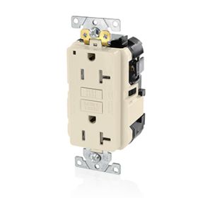 Leviton MGFT2-T Self-Test GFCI Receptacle, Lev-Lok