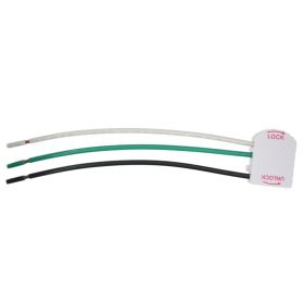 Leviton MSTWL-A Right Angle Wiring Module for Lev-Lok Receptacle, 20 Amp, 125 Volt