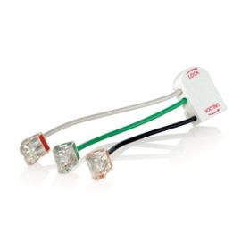 Leviton MSTWL-WSD Right Angle Wiring Module for Lev-Lok Receptacle,20 Amp, 125 Volt