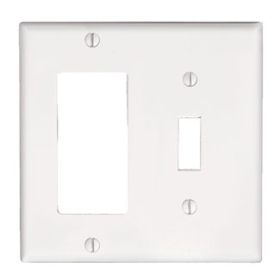 Leviton SJ126-40 Combination Wallplate