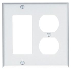 Leviton SJ826-40 Combination Wallplate