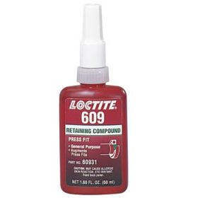 Loctite 609 Retaining Compound Press Fit General Purpose 50ml