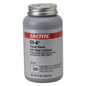 Loctite LB 8008 C5-A Copper Based Anti-Seize 8oz Brush Top Can