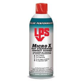 LPS 04516 Micro-X Fast Evaporating Contact Cleaner, 11oz. Net Aerosol