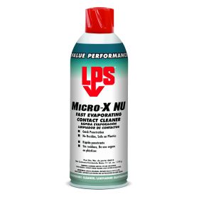 LPS 06616 Micro-X NU Fast Evaporating Contact Cleaner, 11oz. Net Aerosol