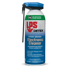 LPS 58116 Food Grade Electronic Cleaner with DETEX, 11oz. Net Aerosol