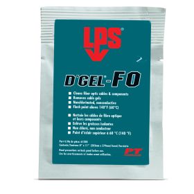 LPS 61200 D'Gel FO Fiber Optic Cable Gel Remover, 1 Wipe