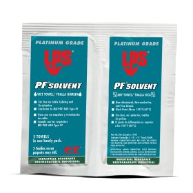 LPS 61410 PF Solvent, 1 Pack Wet/Dry Wipe