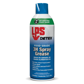 LPS Detex Food Grade 3H Spray Grease 14oz