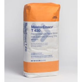 MasterEmaco T 430 Rapid-Strength Repair Mortar with Extended Working Time 55LB Bag