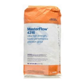 MasterFlow 4316 Ultra High-Strength Hybrid Performance Precision Grout for Machinery 50LB Bag