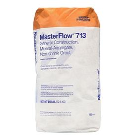 MasterFlow 713 High-Precision Non-Shrink Mineral Aggregate Grout 55LB Bag