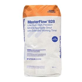 MasterFlow 928 High Precision Mineral Aggregate Grout with Extended Working Time 55LB Bag