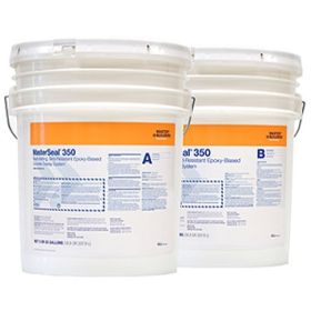 MasterSeal 350 Rapid-Setting Epoxy-Based Concrete Overlay System 10 Gallon Kit