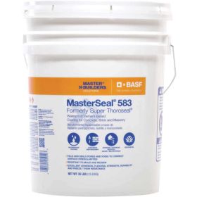 MasterSeal 583 Waterproof Cement-Based Coating for Concrete Brick and Masonry 5 Gallon