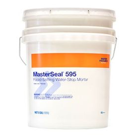 MasterSeal 595 Rapid Setting Water-Stop Mortar 50LB Pail
