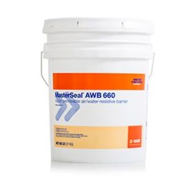 MasterSeal AWB 660 Vapor Permeable Air/Water-Resistive Barrier 5 Gallon