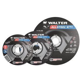 Walter 08C902 ALLSTEEL XTRA™ Grinding Wheel 9" x 1/8" x 7/8", Type 27