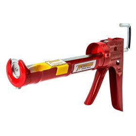 Newborn 102D Drip-Free Smooth Hex Rod Cradle Caulking Gun, 1/10 Gallon Cartridge, 10:1 Thrust Ratio