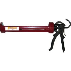 Newborn 255 Super Smooth Rod Revolving Frame Caulking Gun, 1/4 Gallon Cartridge, 18:1 Thrust Ratio