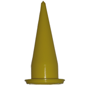 Newborn PC-620 Yellow Plastic Cone for 620-AL Sausage Guns