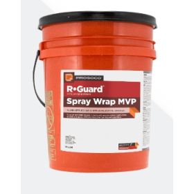 Prosoco Spray Wrap MVP Fluid-Applied Air and Water-Resistive Barrier 5 Gallon