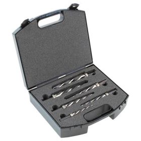 Walter 01P990 High Speed Steel (M2) Reamer Set, 3/8" - 1" (by 1/8")