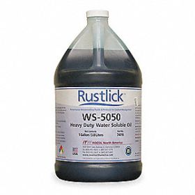 Rustlick 74016 WS-5050 Cutting and Grinding Fluid, 1 Gallon Round