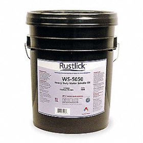 Rustlick 74056 WS-5050 Cutting and Grinding Fluid, 5 Gallon Pail