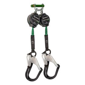 Safewaze 018-5027 Latitude Pro 7' Dual Web SRL-P: 9013 BWB, Alu Rebar Hooks
