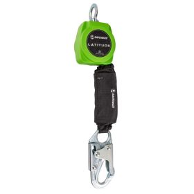 Safewaze 019-5040 Latitude 6' Single Web SRL-P: No Attachment, Snap Hook