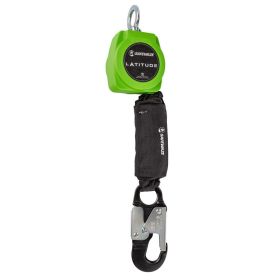 Safewaze 019-5041 Latitude 6' Single Web SRL-P: No Attachment, Alu Snap Hook