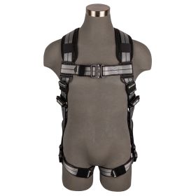 Safewaze 020-1220 PRO+ Slate Full Body Harness: Alu 1D, Alu QC Chest/Legs X-Small
