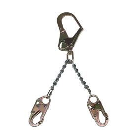 Safewaze FS061 19" Chain Assembly: Swivel Rebar Hook