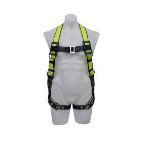 Safewaze FS185-SAFELINK-S/M No-Tangle Single D-Ring Harness with Grommet Leg Straps