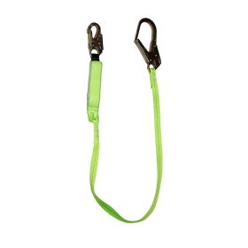 Safewaze FS565 PRO 6' Energy Absorbing Lanyard: Rebar Hook