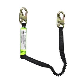 Safewaze FS570 PRO 6' Stretch Energy Absorbing Lanyard: Snap Hook