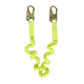 Safewaze FS590 PRO 6' Stretch Internal Energy Absorbing Lanyard: Snap Hook