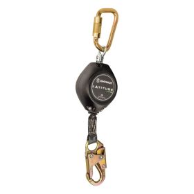 Safewaze FS-FSP1411-W Latitude HD 11' Single Web SRL: Carabiner, Snap Hook